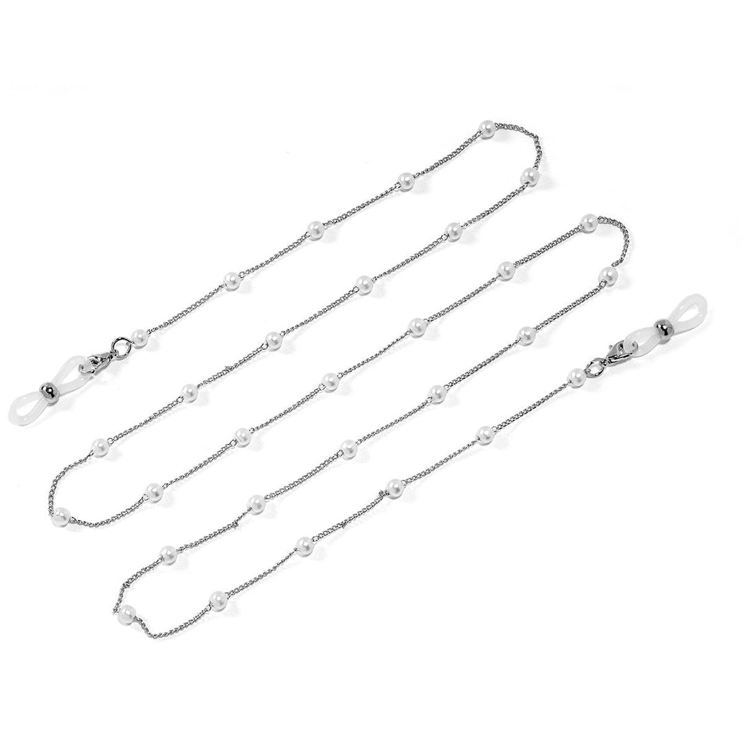 Elegant Pearl Beaded Eyewear Chain Kalsten