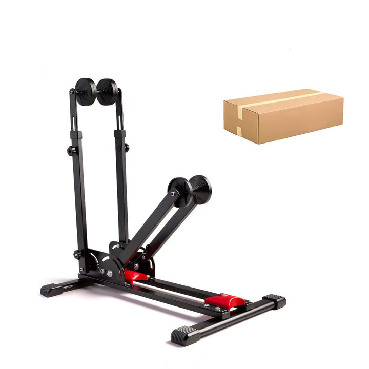 adjustable foldable wheel-on indoor bike trainer stand with adjustable roller resistance Kalsten