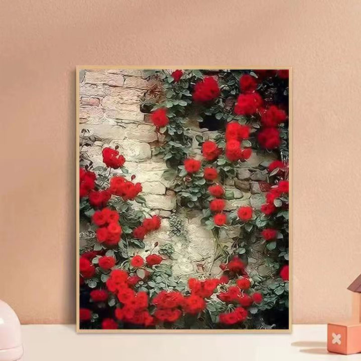 Floral Landscape Canvas Art Kalsten