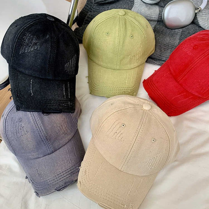 Women's Distressed Vintage-Style Baseball Cap Kalsten