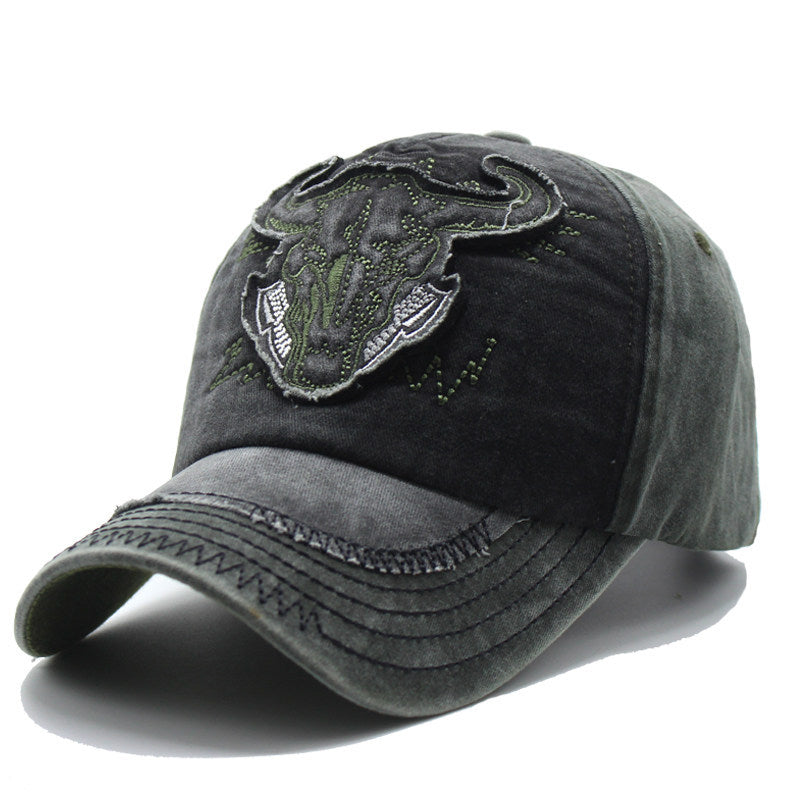 Men's Embroidered Western Style Cap Kalsten