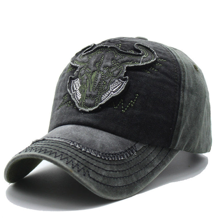 Men's Embroidered Western Style Cap Kalsten