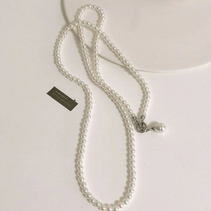 Elegant Pearl-Embellished Bag Strap Kalsten