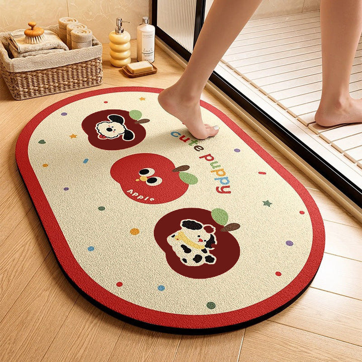 Cute Animal-Themed Memory Foam Bath Mat Kalsten