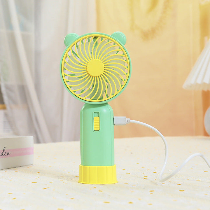 Women's Portable Handheld Fan with Cute Animal Design Kalsten