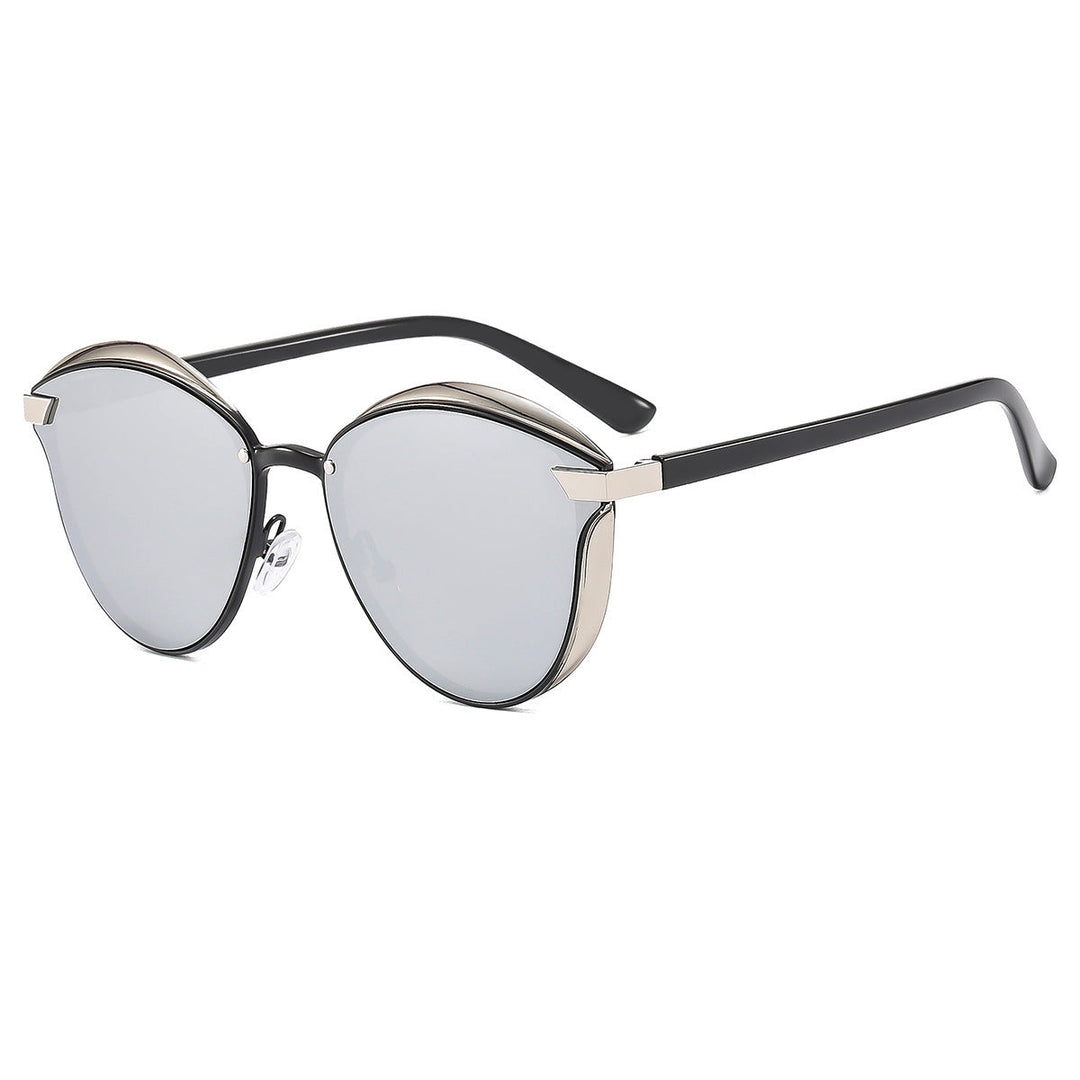 Women's designer sunglasses with elegant faceted design and high-quality UV protection Kalsten
