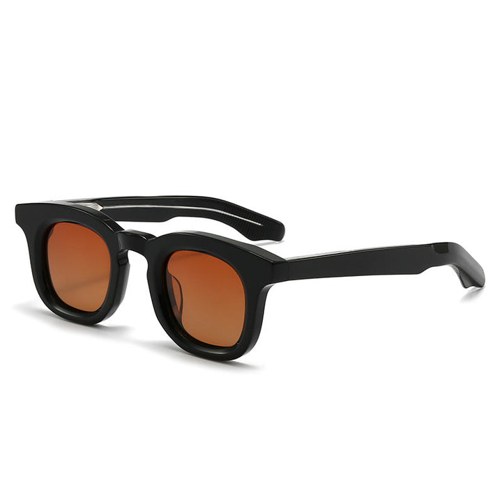Women's trendy oversized sunglasses with transparent frame and polarized lenses Kalsten