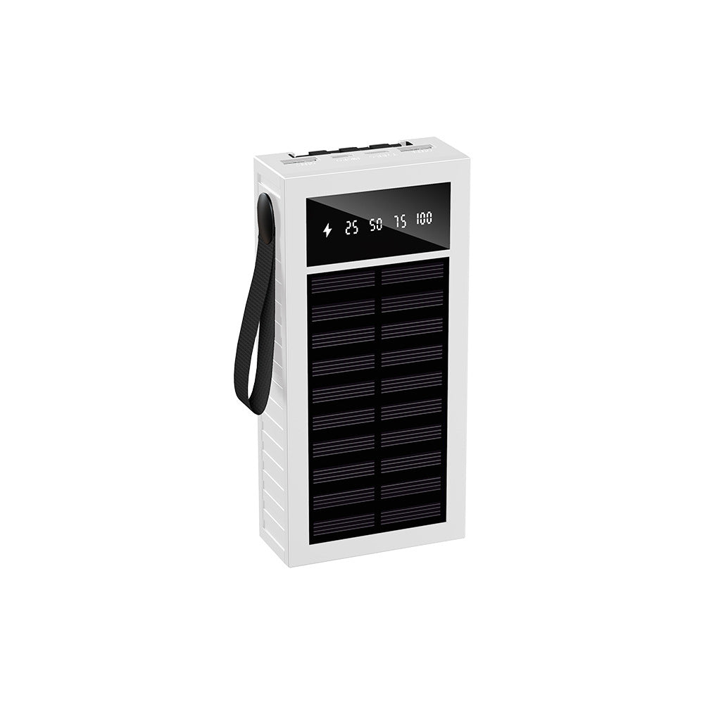 Portable Solar Power Bank with Multifunctional Charging Indicator Kalsten