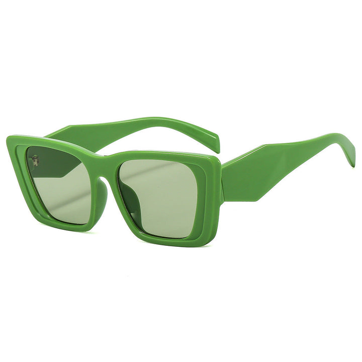Women's oversized designer sunglasses with futuristic frame Kalsten