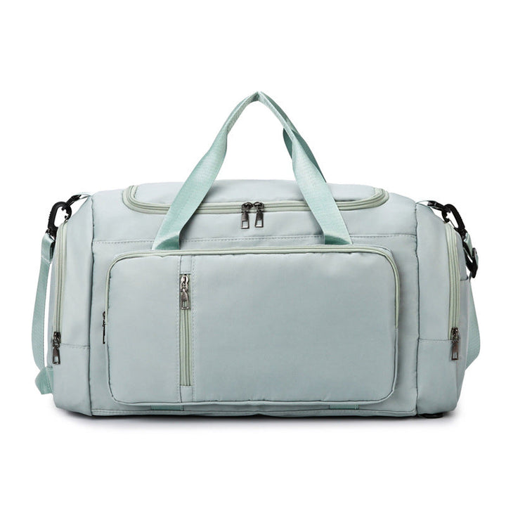 Travel bag with versatile storage and robust zippers Kalsten