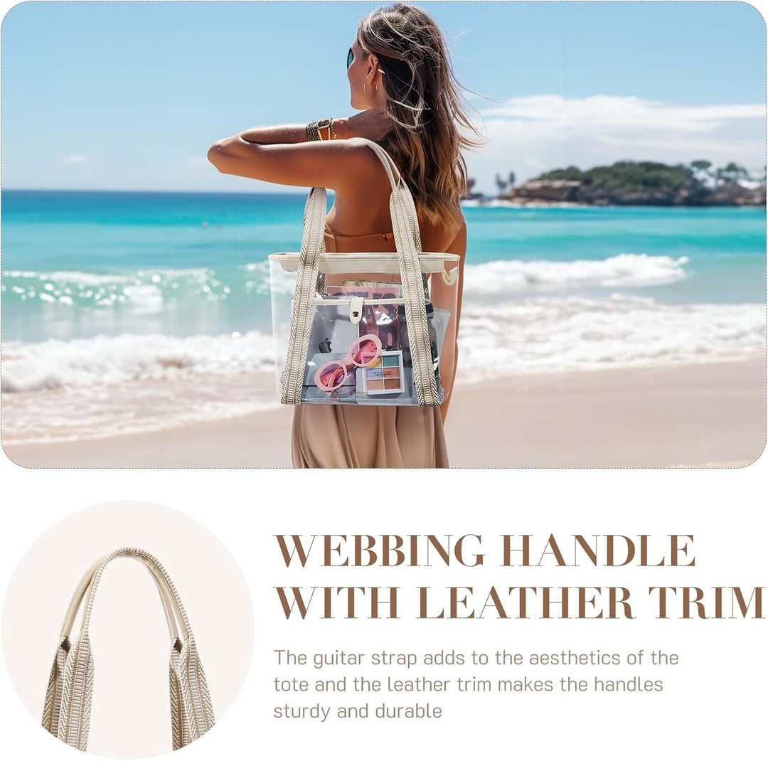 Fashionable Transparent Tote Bag Kalsten