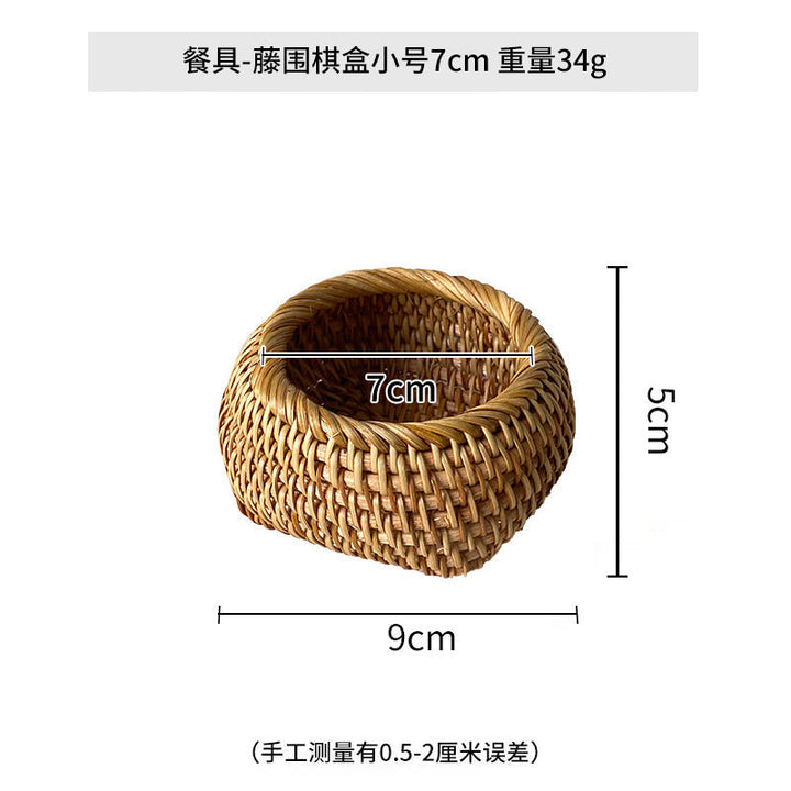 Ladies basket made of woven rattan Kalsten