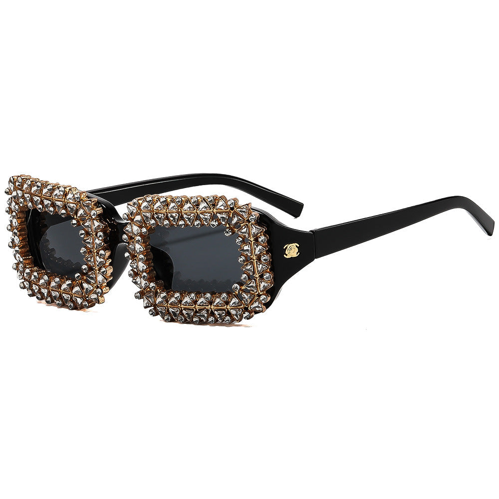 Women's designer sunglasses with extravagant stud embellishments Kalsten