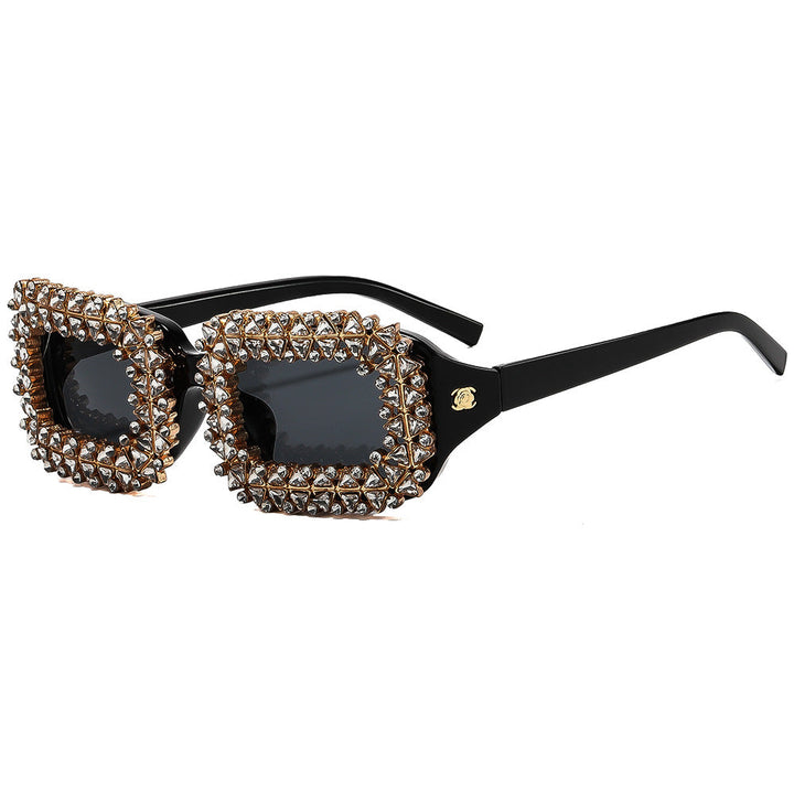 Women's designer sunglasses with extravagant stud embellishments Kalsten