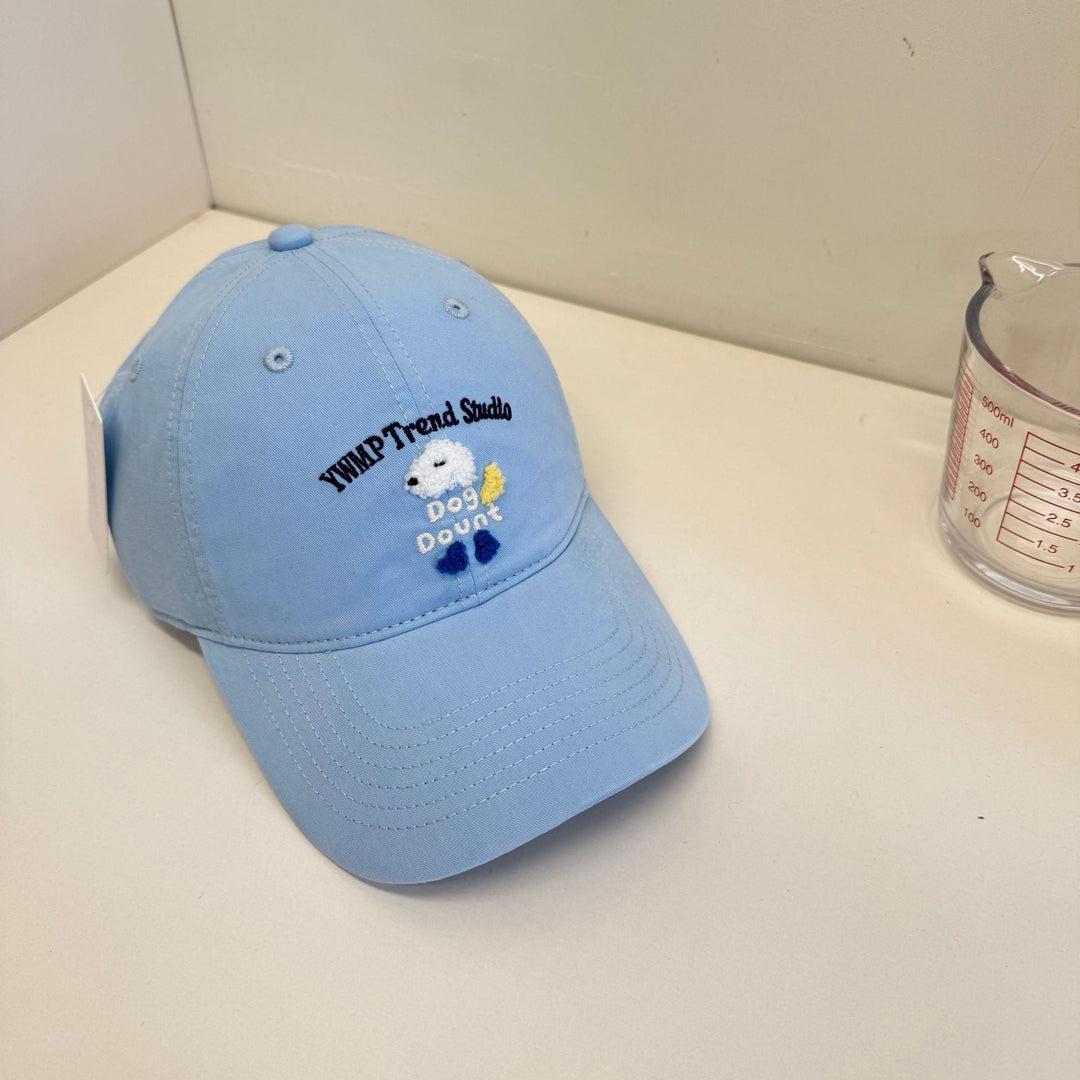 Unisex Embroidered Dog-Themed Baseball Cap Kalsten