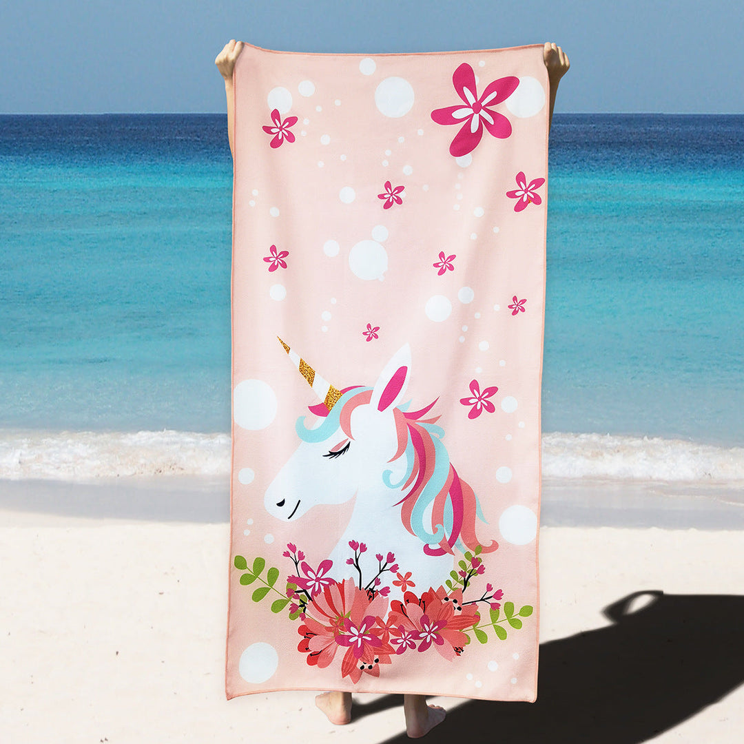 Beach towel with enchanting mermaid design Kalsten