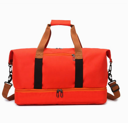 Sporty Travel Bag with Multifunctional Compartments Kalsten