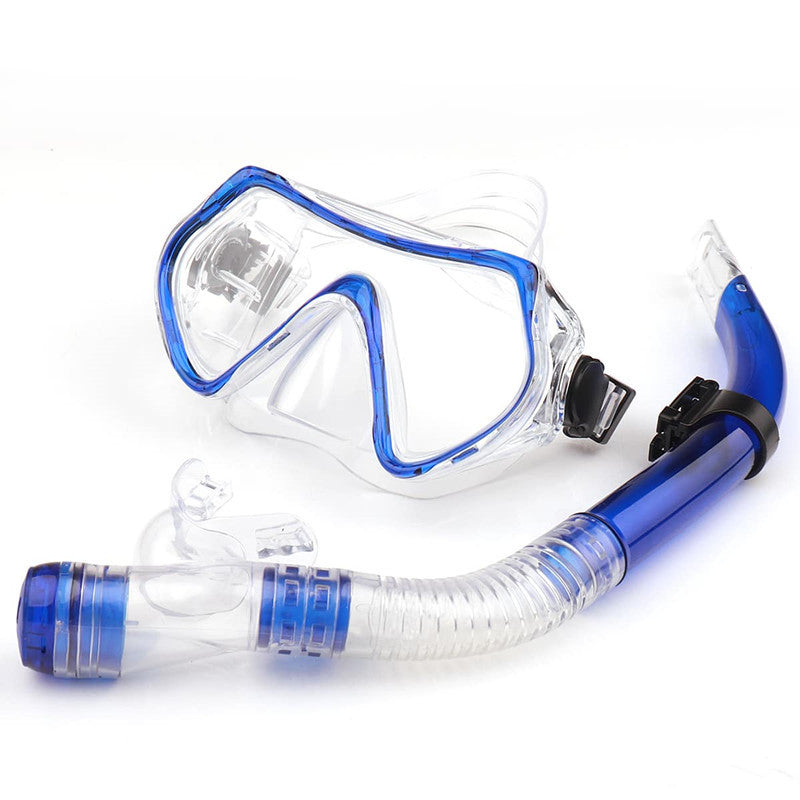 Snorkel mask with anti-fog technology and flexible mouthpiece Kalsten