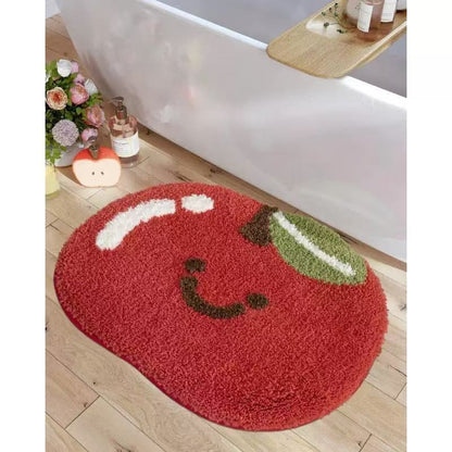 Lemon-Shaped Bath Mat Acalora