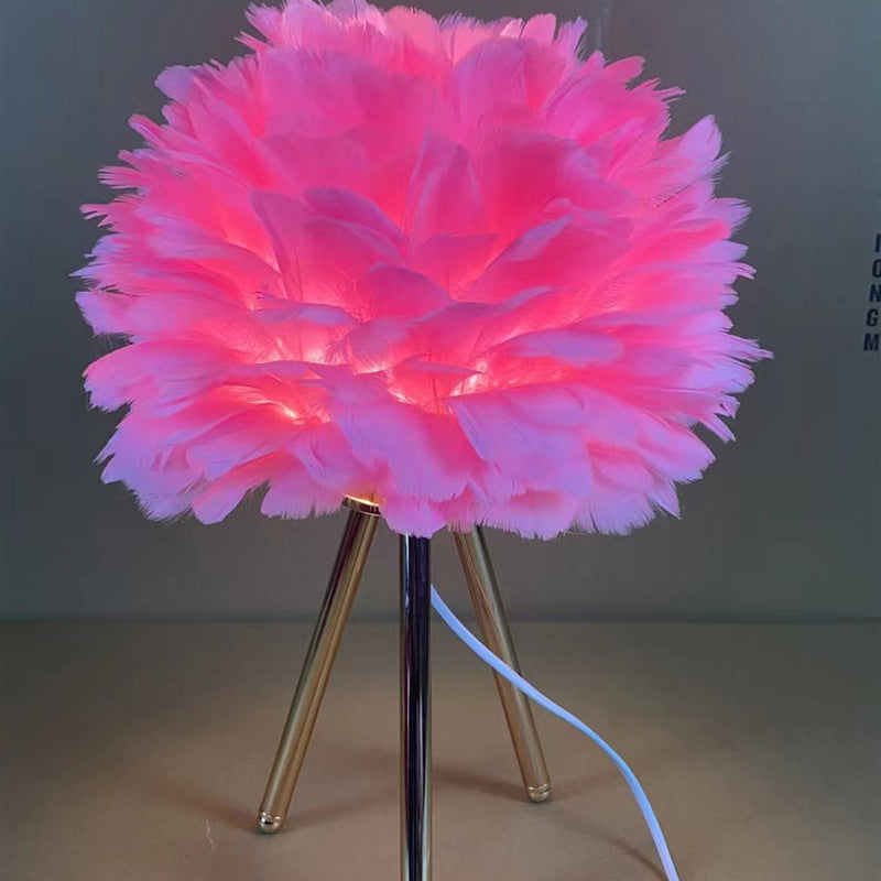 Feather Table Lamp | Kalsten