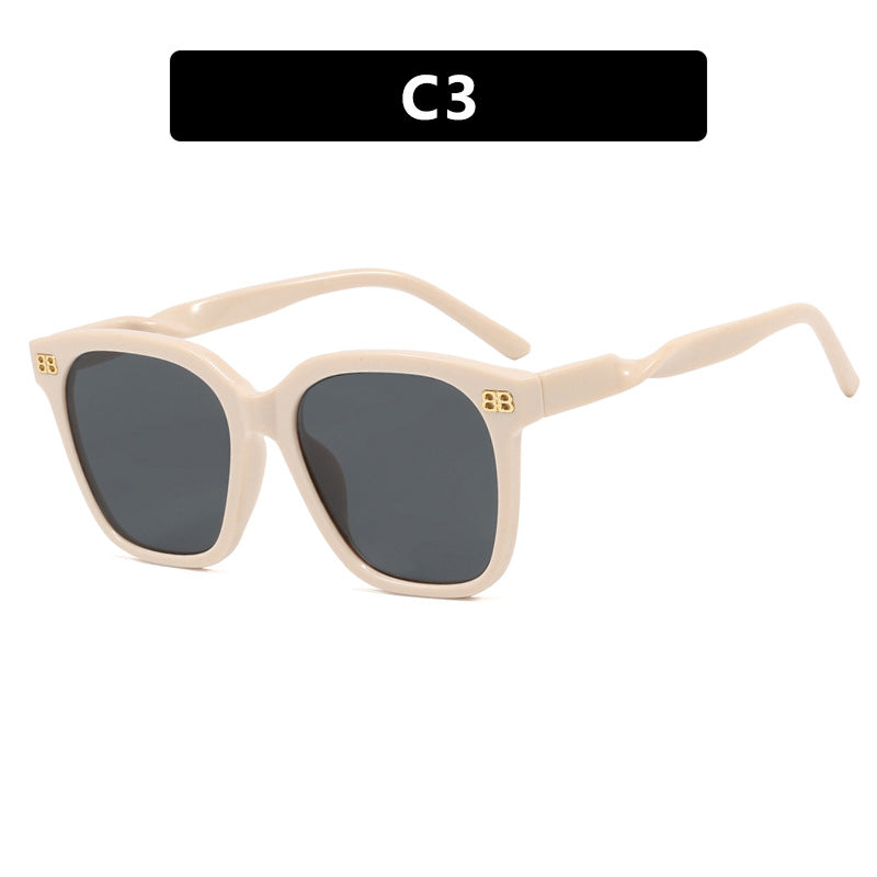 Women square sunglasses with elegant frame structure and UV protection Kalsten