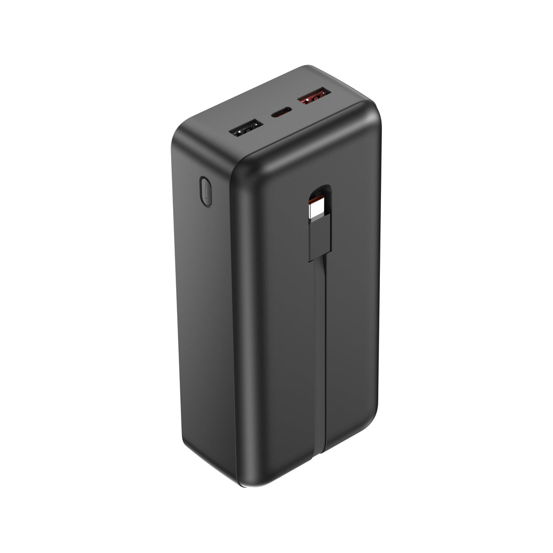 Portable power bank with innovative induction charging function and ultra-modern digital display Kalsten