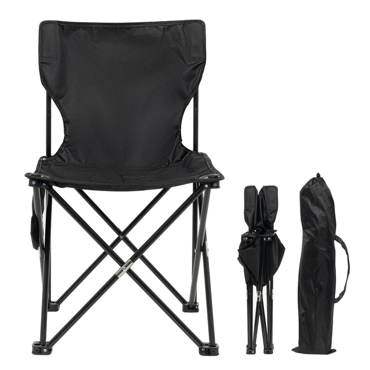 Women folding camping chair with backrest Kalsten