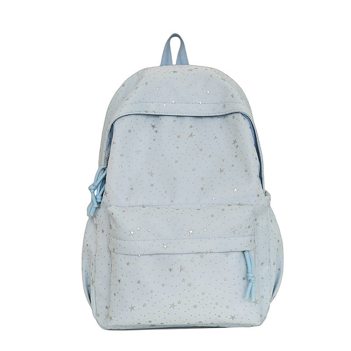 Backpack Made of Durable Material with Sparkling Stars Kalsten