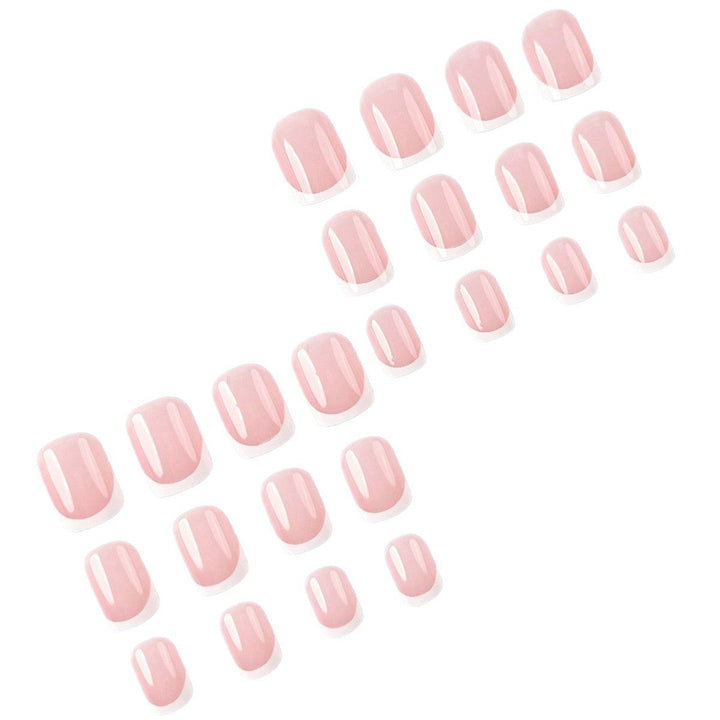 Elegant French Tip Nail Extensions Kalsten