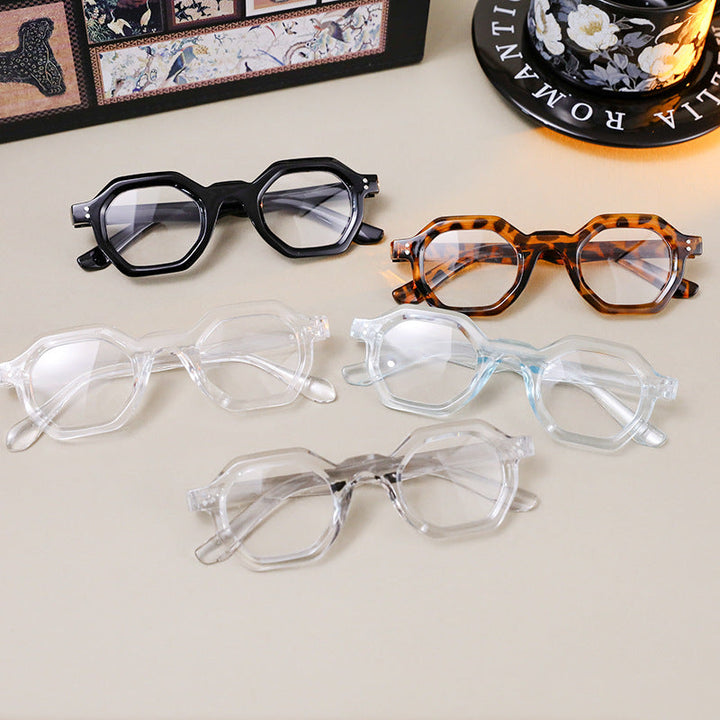 Women’s trendy octagonal glasses frame Kalsten