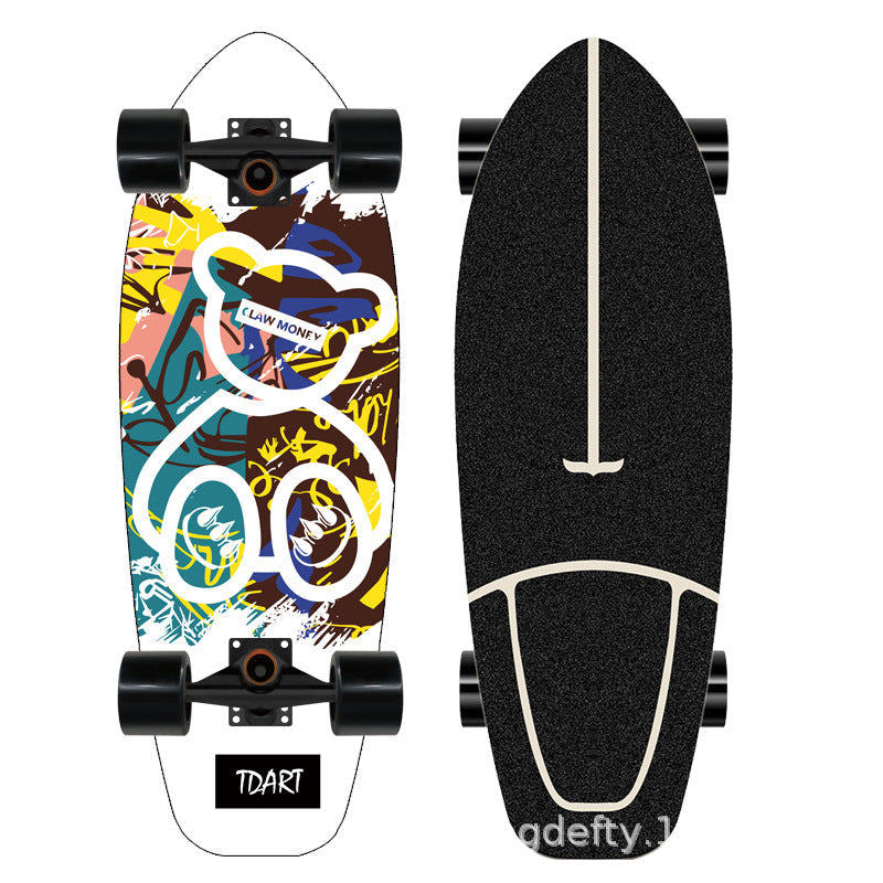 Artistic Lion Design Skateboard Kalsten