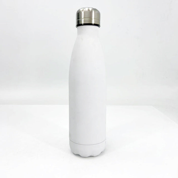 Women stylish stainless steel drinking bottle with anti-slip silicone sleeve Kalsten