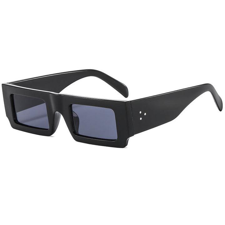 Ladies statement sunglasses with square frame and futuristic design Kalsten