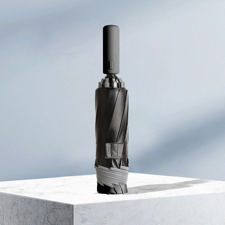 Ladies Compact Umbrella with Automatic Opening Mechanism and Windproof Design Kalsten