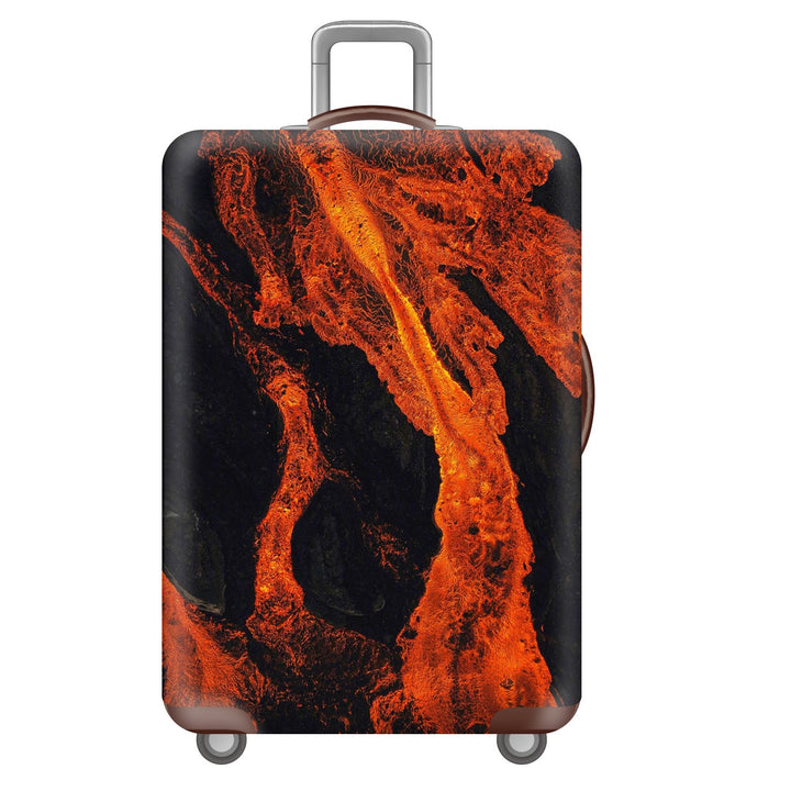 Unisex nan robust hard-shell suitcase with artistic face portrait print and 360° wheels Kalsten