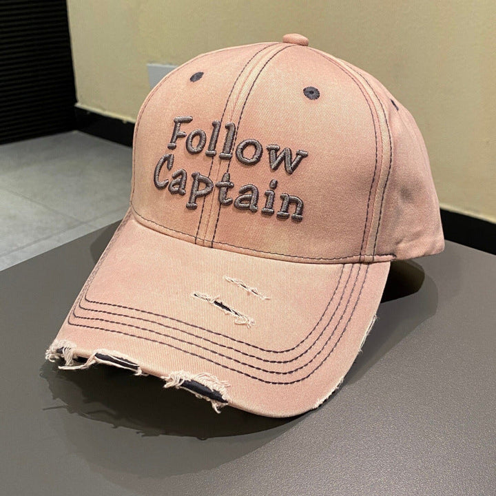 Men's Distressed Vintage Baseball Cap Kalsten