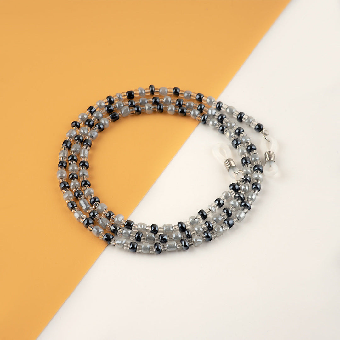 Beaded Eyewear Chain with Flexible Holders Kalsten