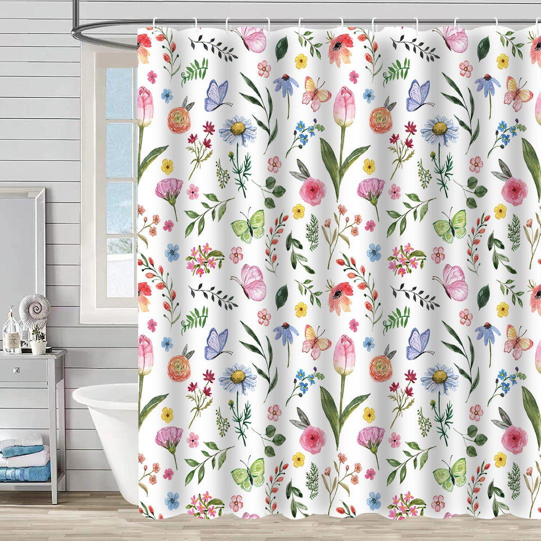 Botanical Garden Shower Curtain Kalsten
