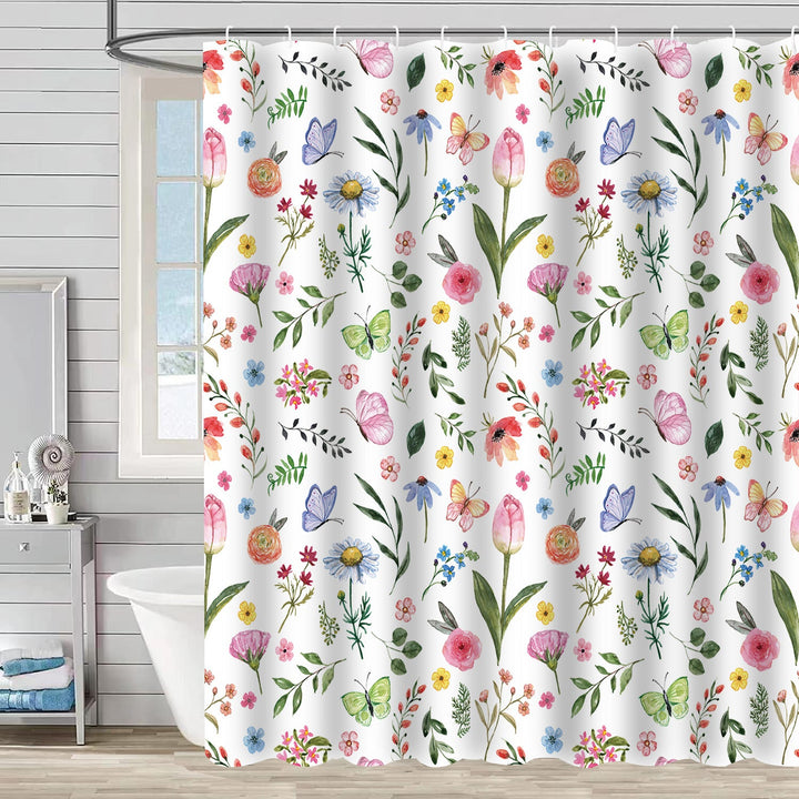 Botanical Garden Shower Curtain Kalsten