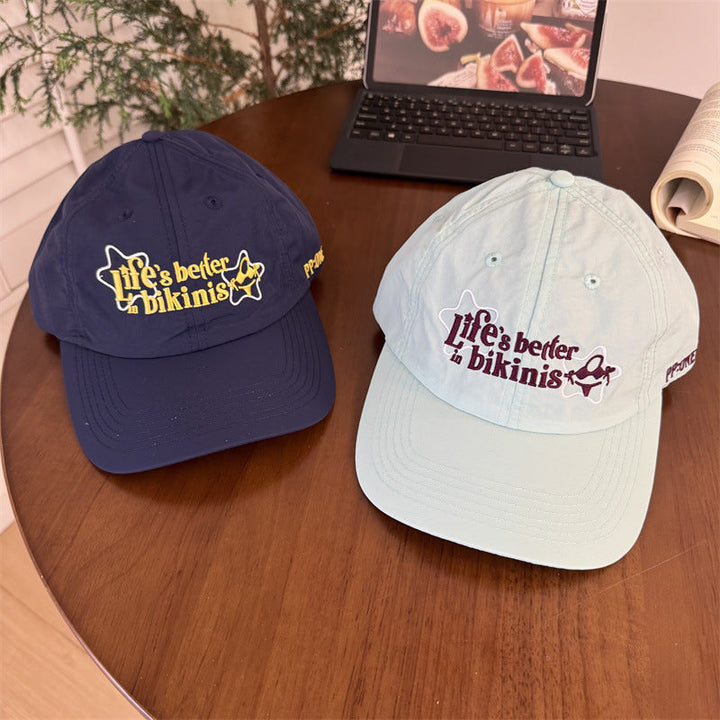 Women's Cotton Baseball Cap with Motivational Quote Kalsten