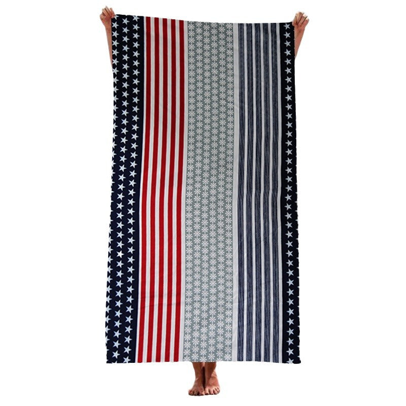 Beach towel with creative dolphin design Kalsten