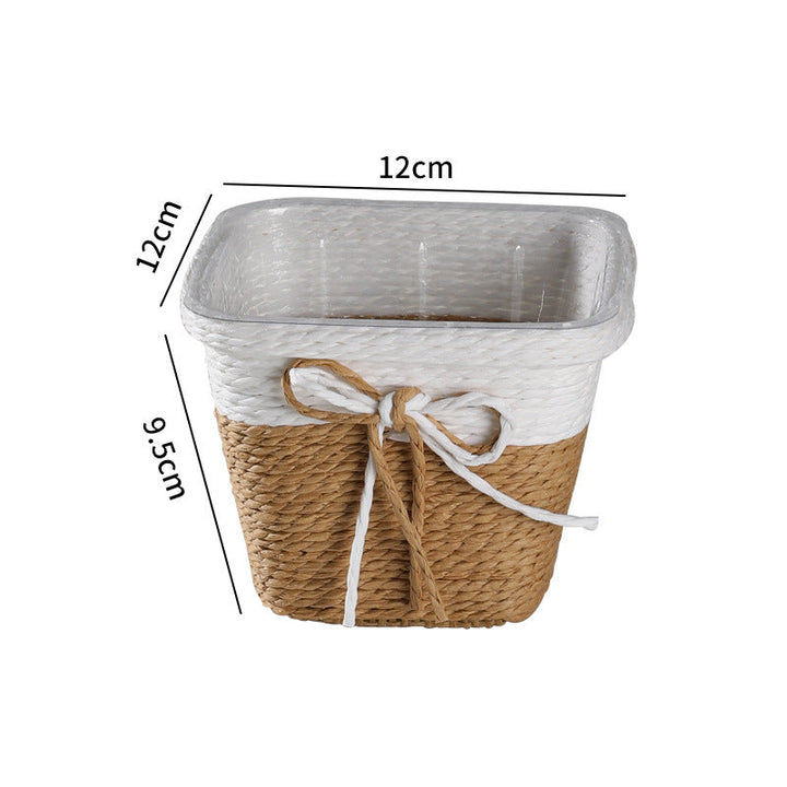 Natural Fiber Decorative Storage Container Kalsten