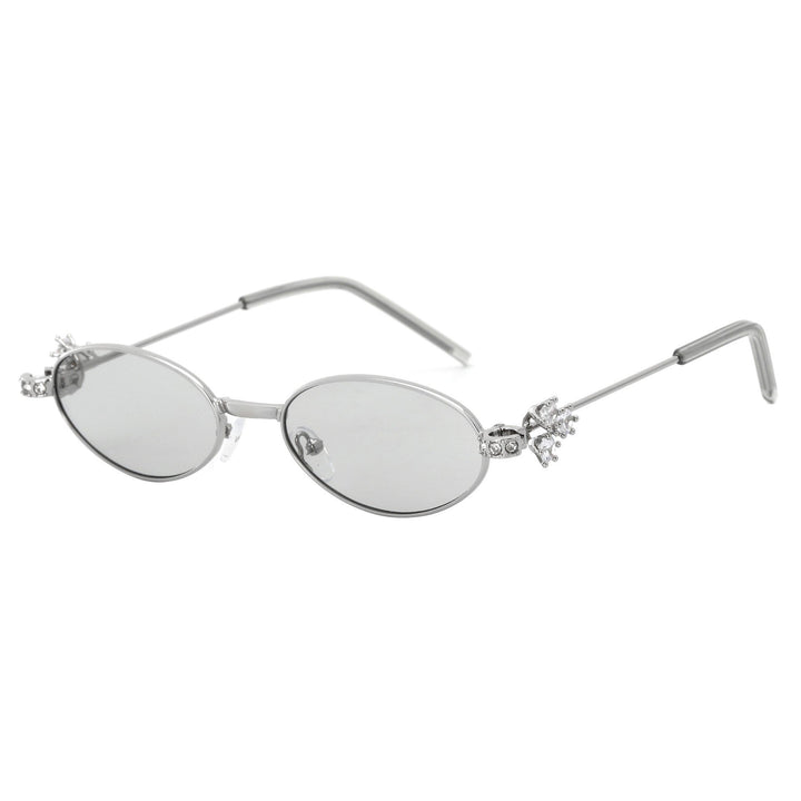 Women's Designer Sunglasses with elegant, mirrored frame and stylish embellishments Kalsten
