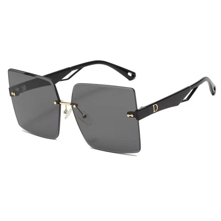 Women's fashionable square sunglasses with luxurious and elegant frame Kalsten