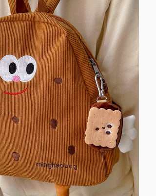 Cartoon Cookie-Shaped School Backpack Kalsten