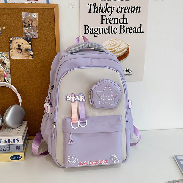 Cute Character Design School Backpack