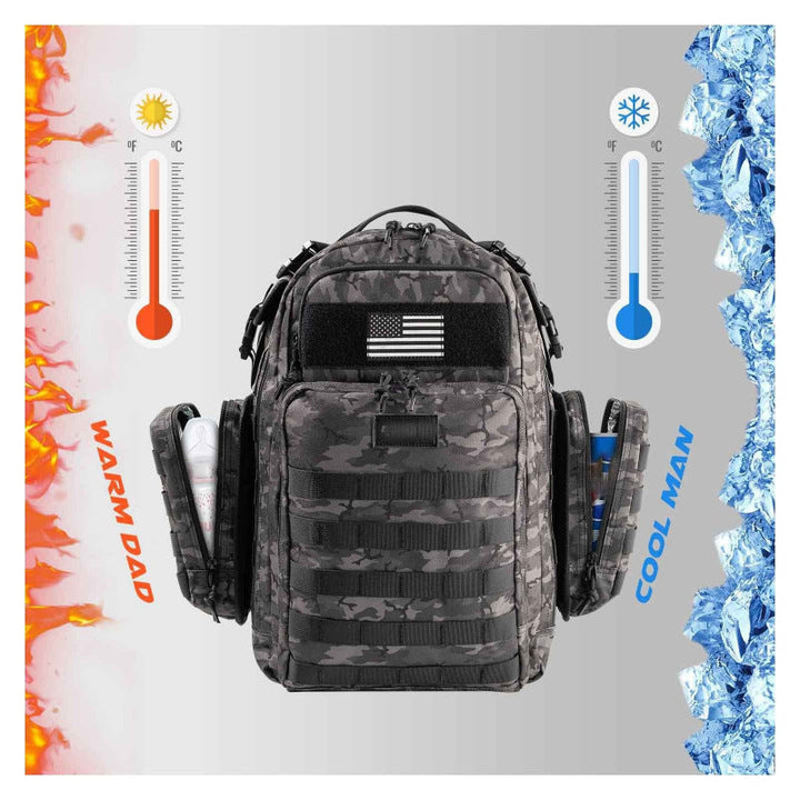 Tactical Backpack with Multifunctional Compartments Kalsten