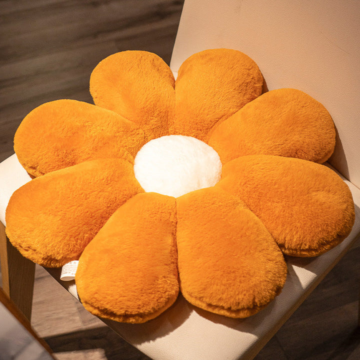 Plush seat cushion in flower shape Kalsten