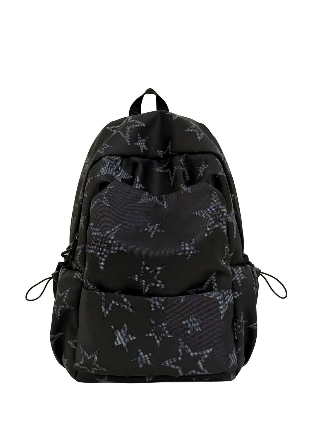 Star-Embroidered Casual School Backpack Kalsten
