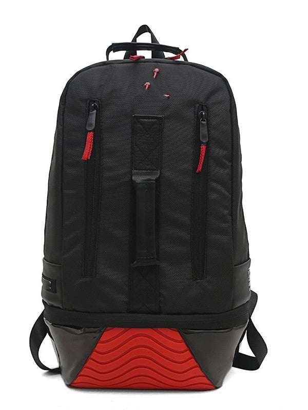 Sporty backpack with insulating bottom and water-repellent surface Kalsten